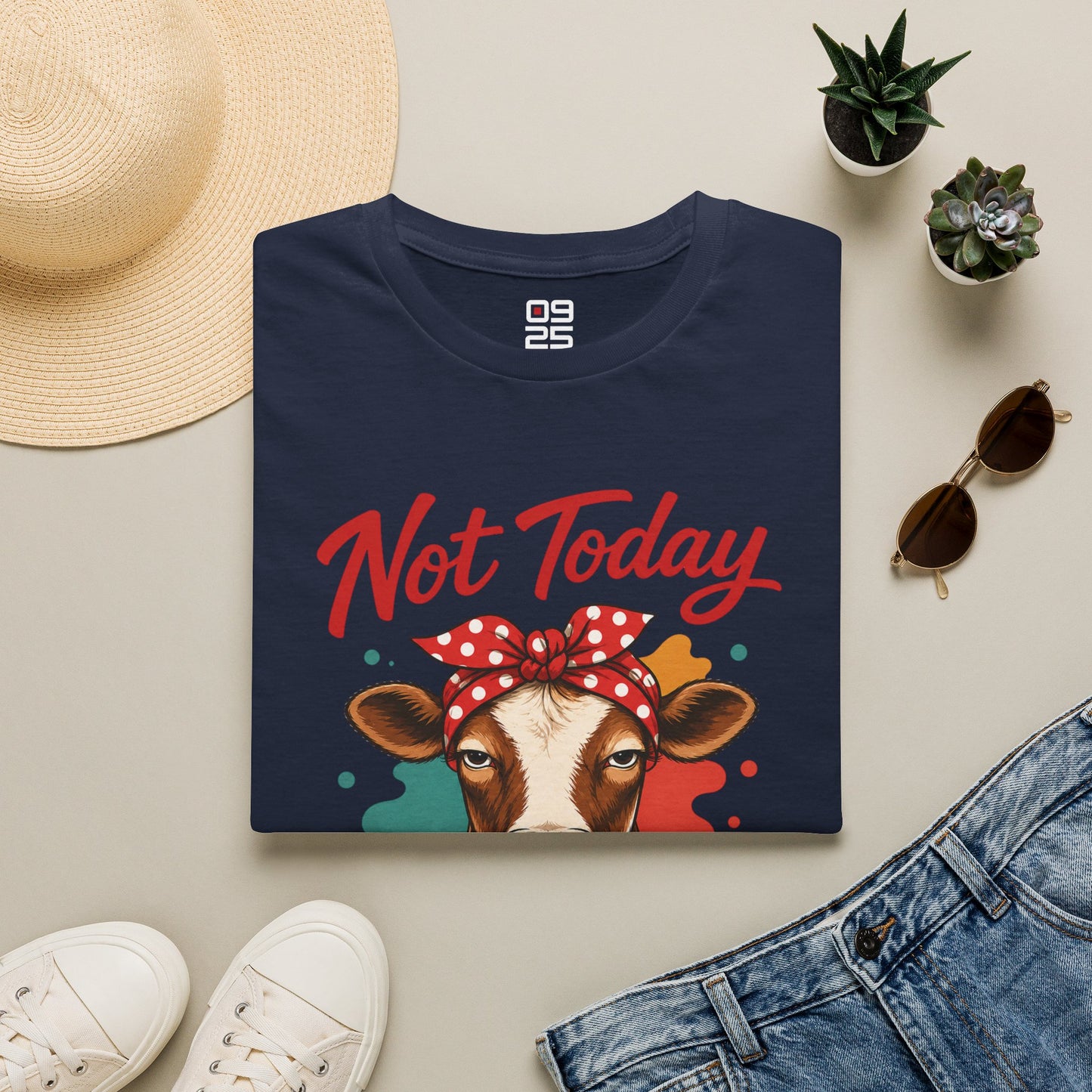 "Not Today Heifer" T-shirt