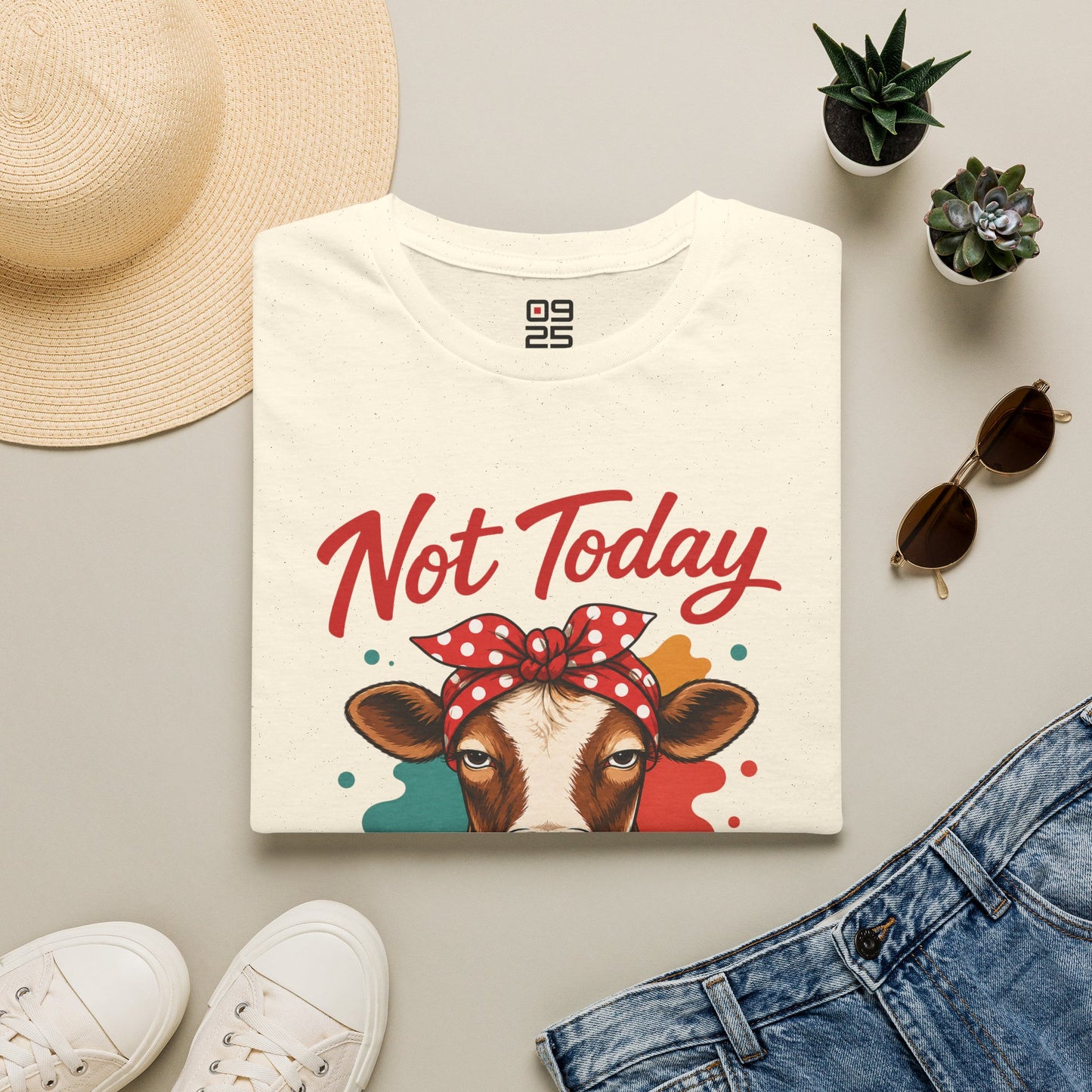 "Not Today Heifer" T-shirt