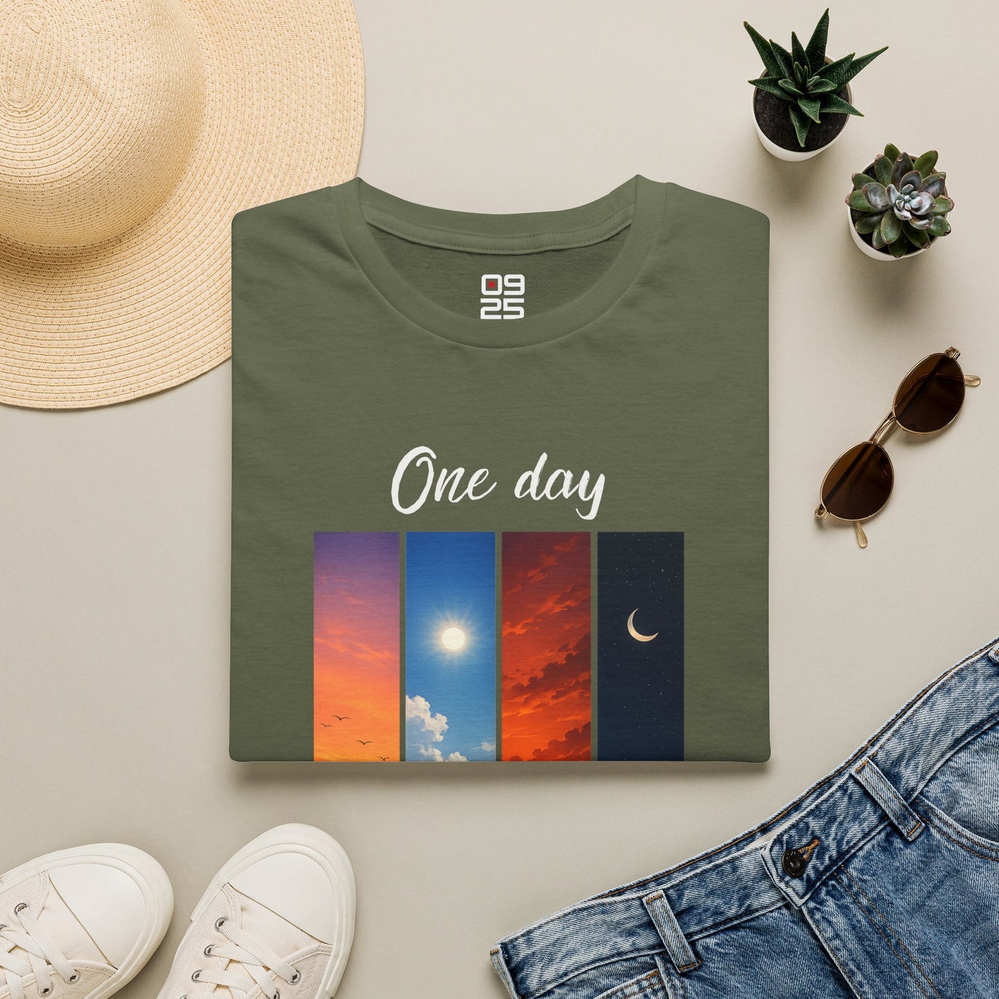 "One Day At The Time" T-shirt