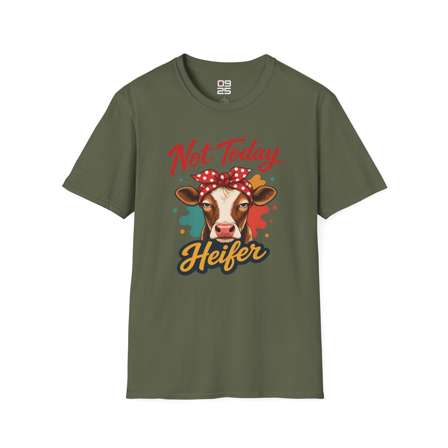 "Not Today Heifer" T-shirt