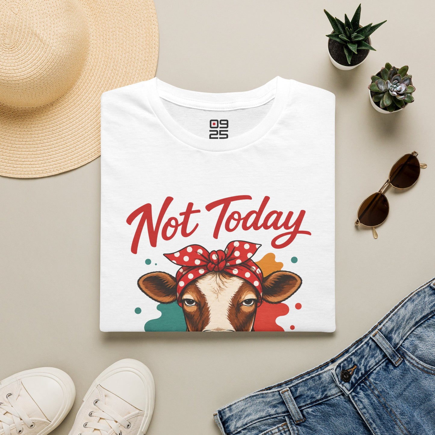 "Not Today Heifer" T-shirt