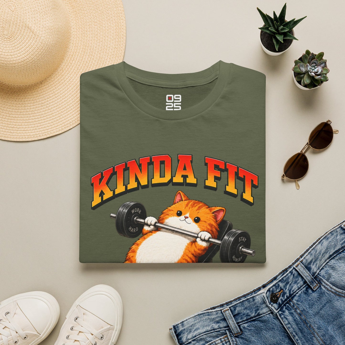"Kinda Fit, Sorta Fat" T-shirt
