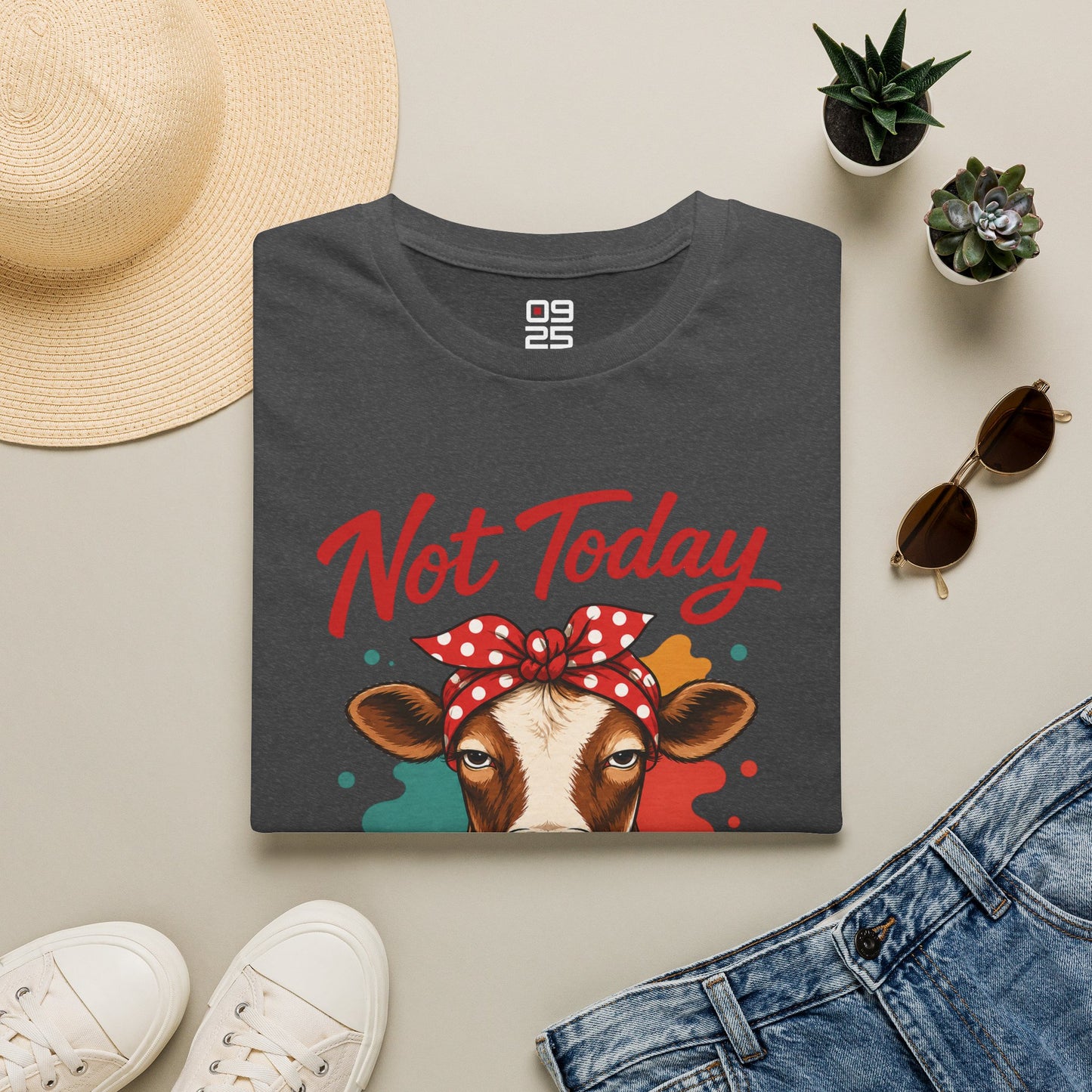 "Not Today Heifer" T-shirt
