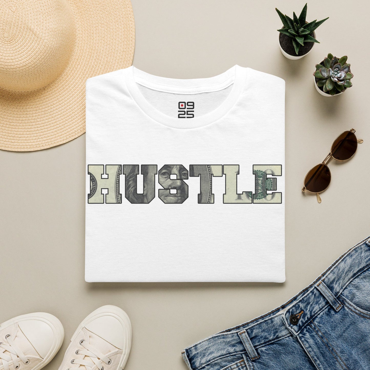 "Hustle" T-shirt