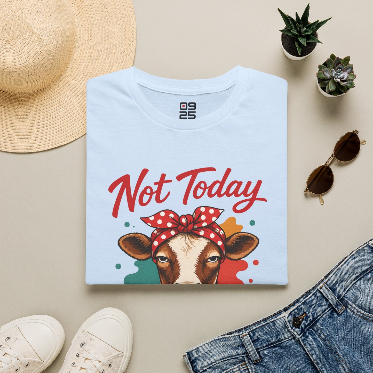 "Not Today Heifer" T-shirt
