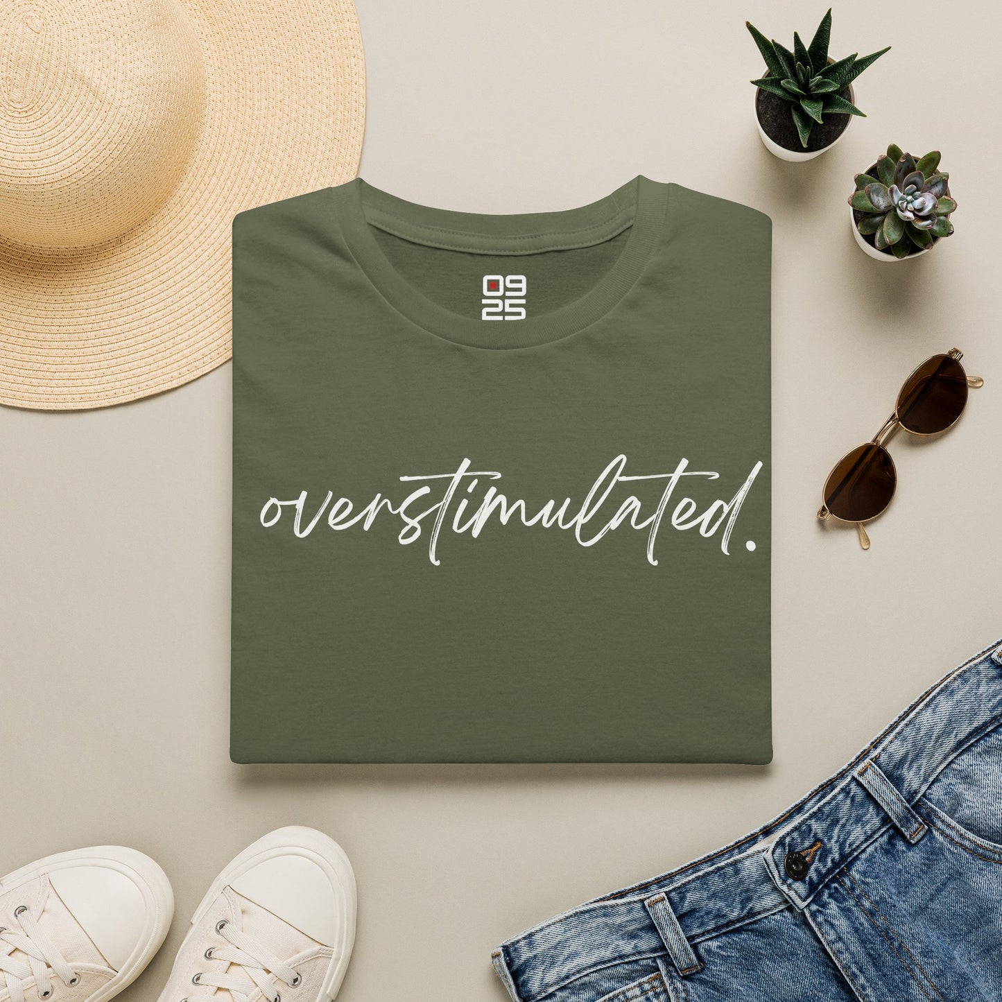"Overstimulated" T-shirt