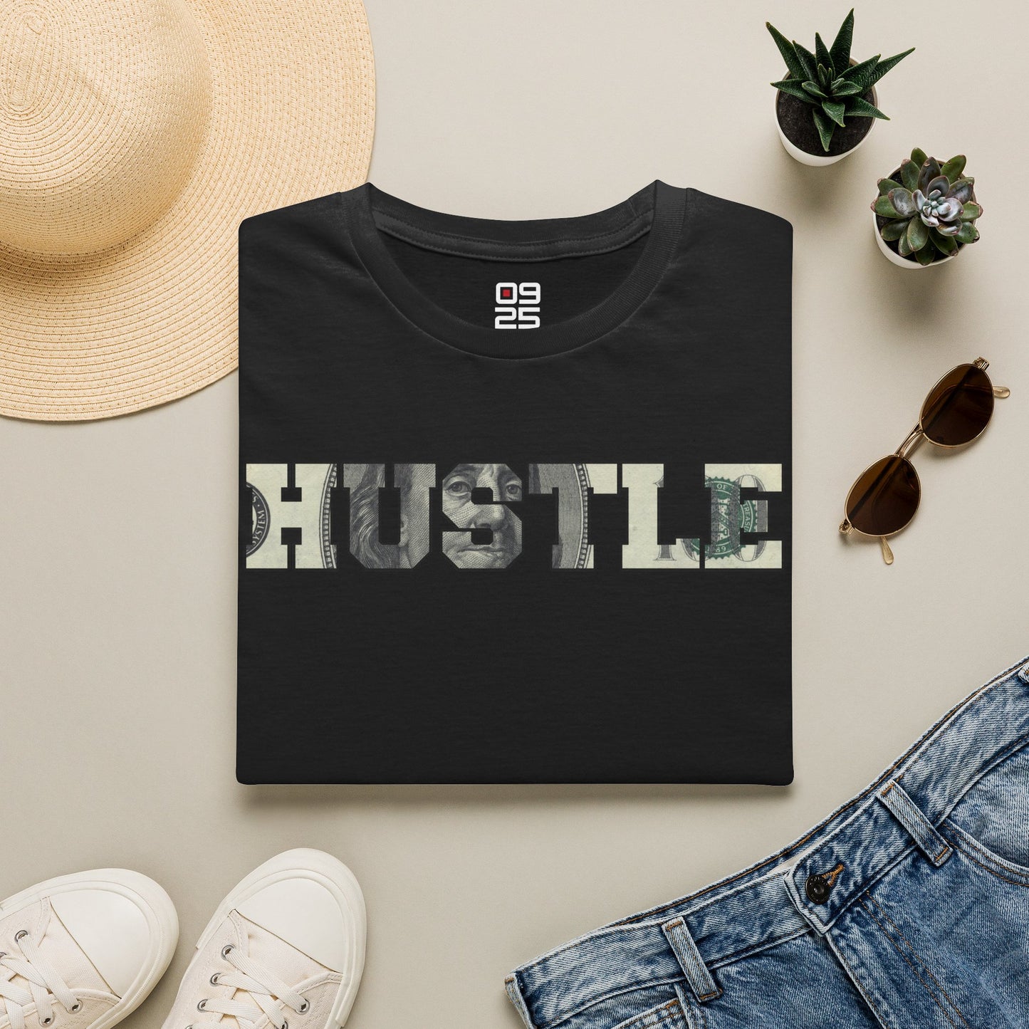 "Hustle" T-shirt