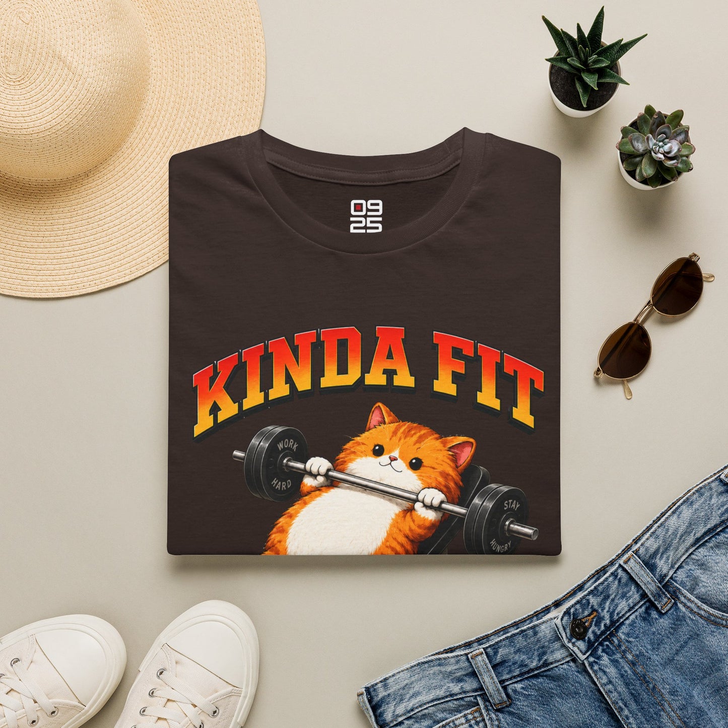 "Kinda Fit, Sorta Fat" T-shirt