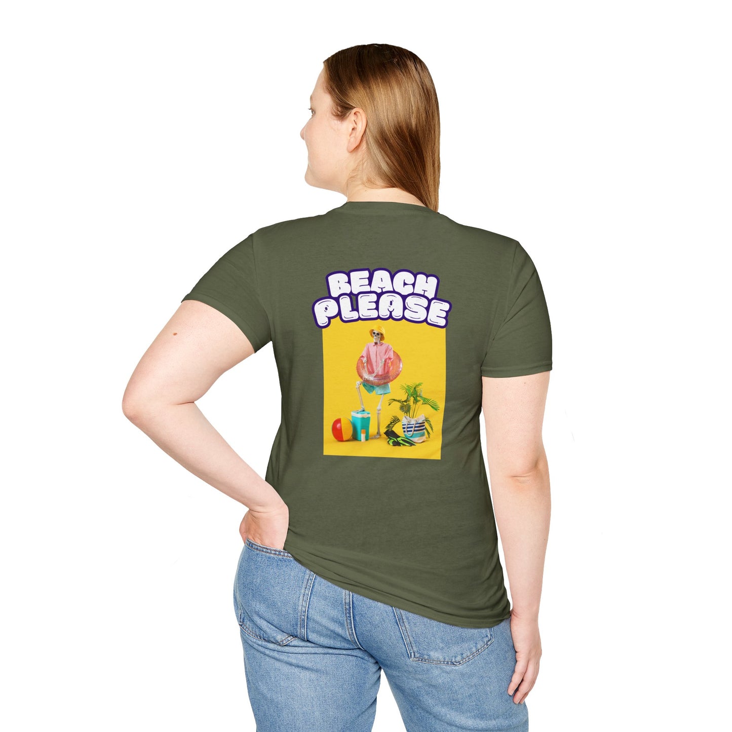 "Beach Please" T-Shirt