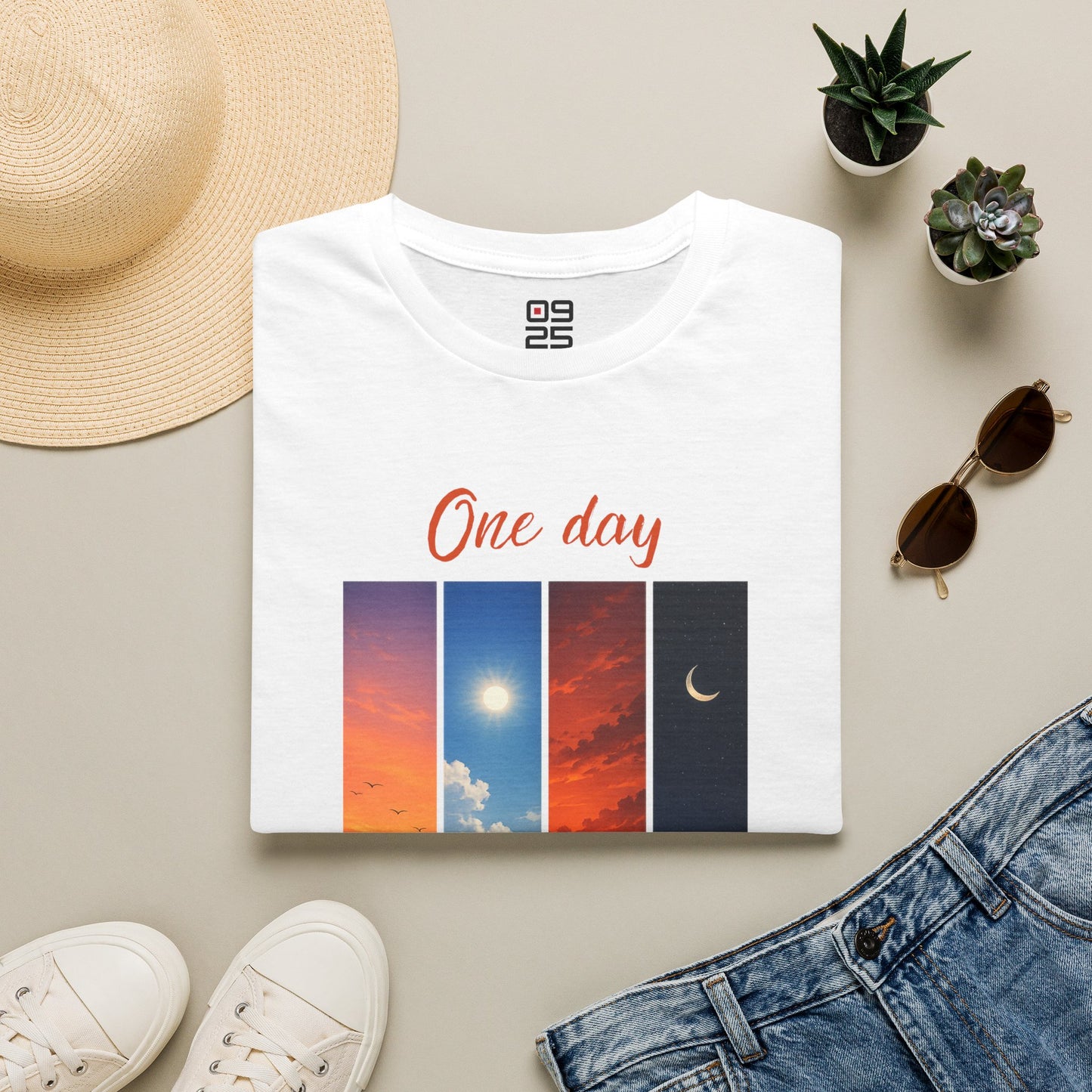"One Day At The Time" T-shirt
