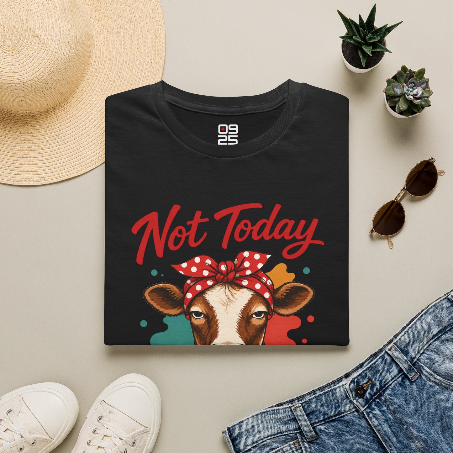 "Not Today Heifer" T-shirt
