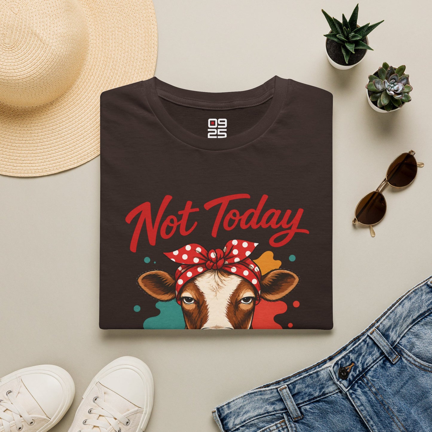 "Not Today Heifer" T-shirt