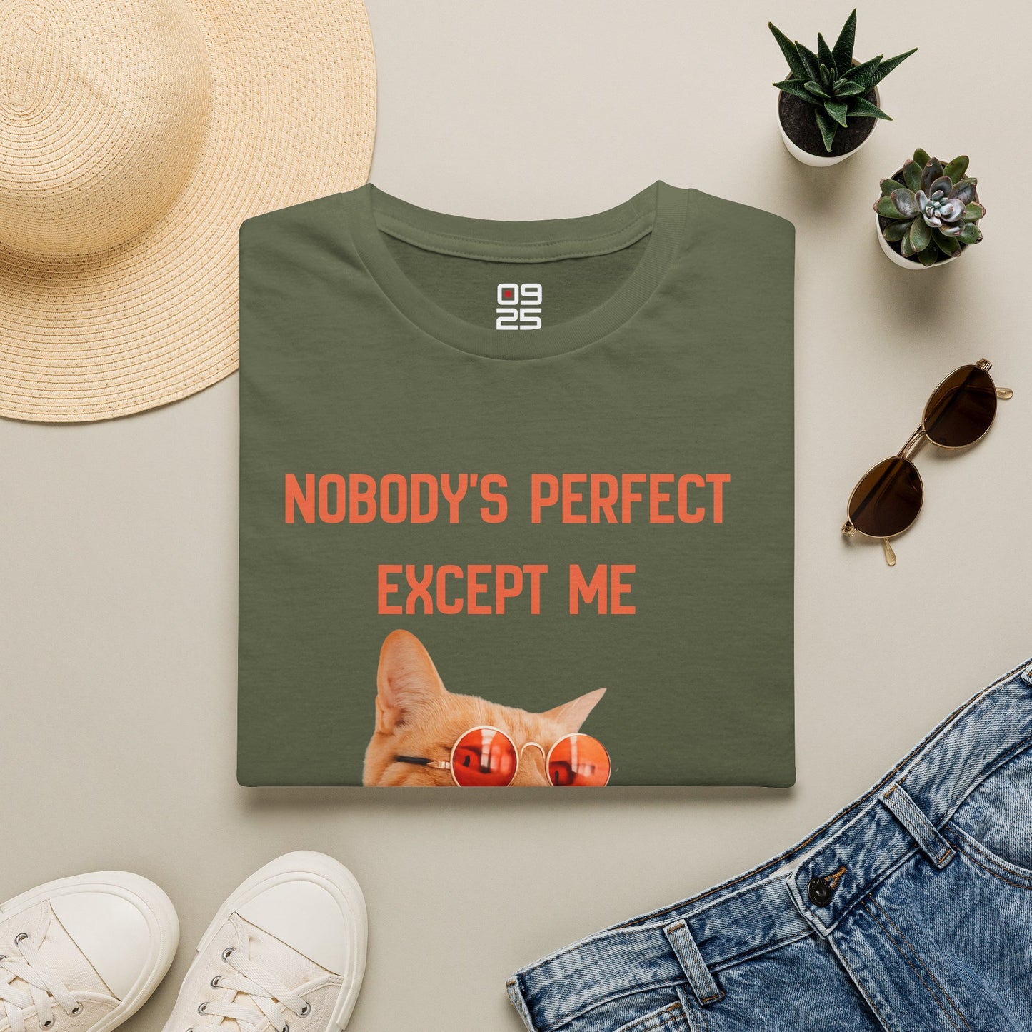 "Nobody Is Perfect" T-shirt
