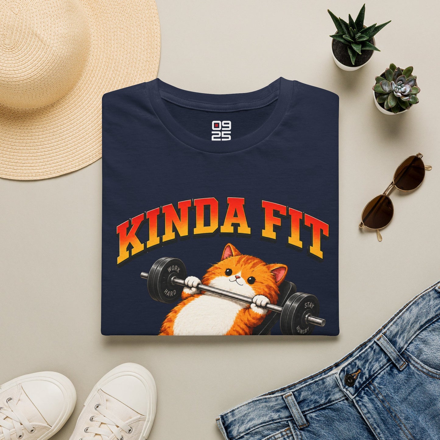 "Kinda Fit, Sorta Fat" T-shirt