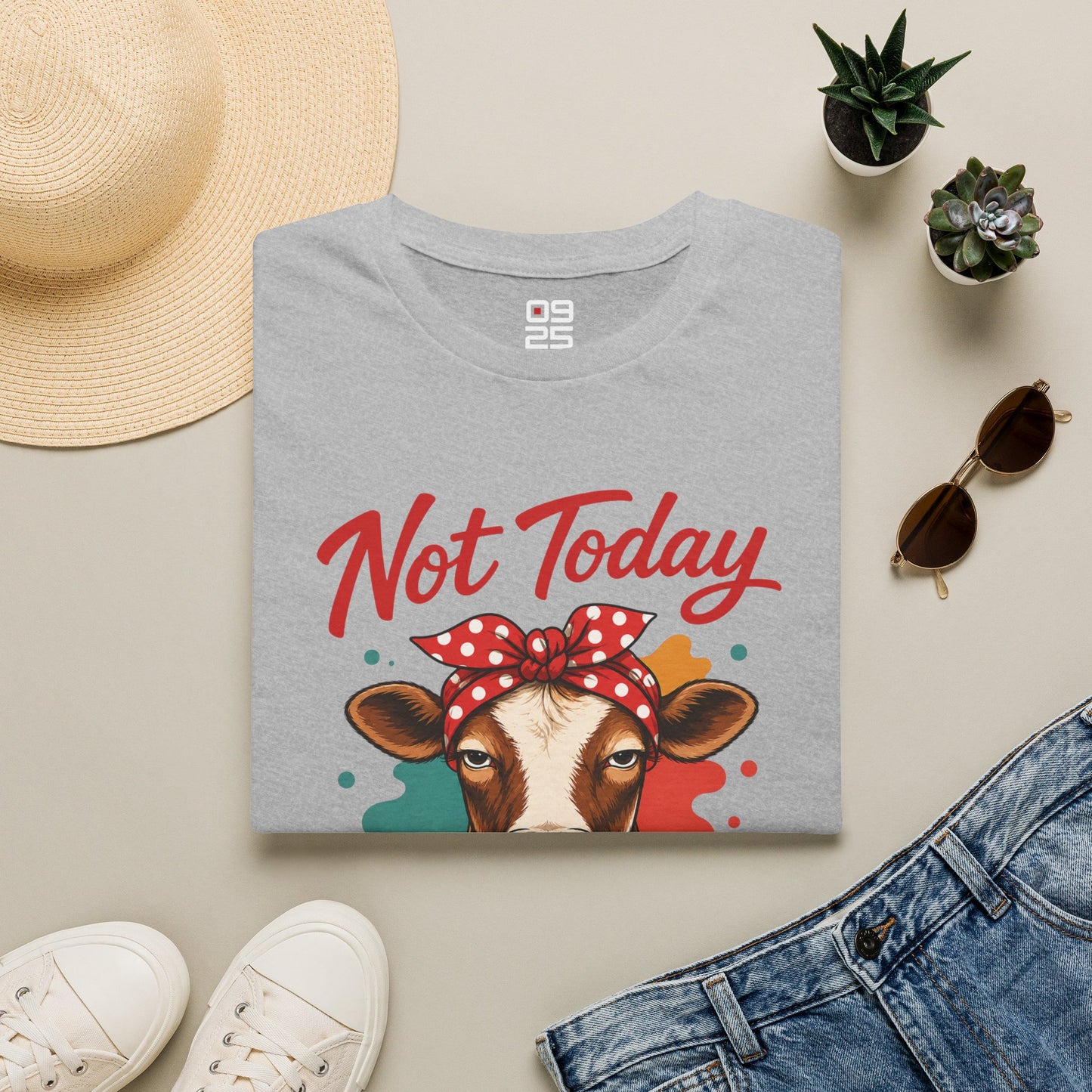 "Not Today Heifer" T-shirt