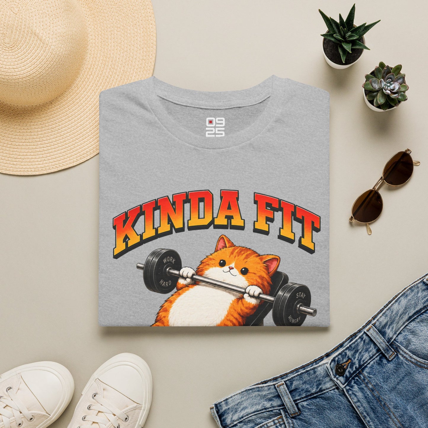 "Kinda Fit, Sorta Fat" T-shirt
